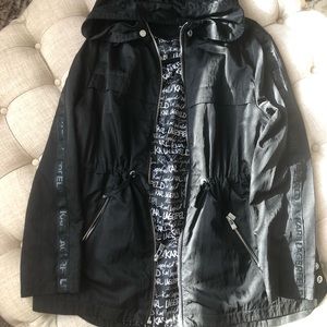 Karl Lagerfeld wind jacket with hood
